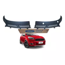 Par Grade Moldura Churrasqueira Parabrisa Ford Ka 2014/2021