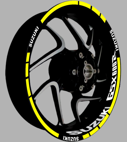 Calcomanias Stickers Para Rines Suzuki Gsx 600 R Rin Moto Ss Foto 8