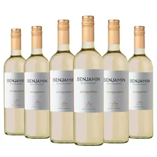 Vino Benjamin Chardonnay Nieto Senetiner Blanco - Pack X6 