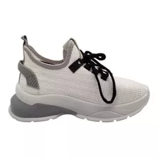 Zapatillas Deportivas Mujer White And Black Urban Bh9b38