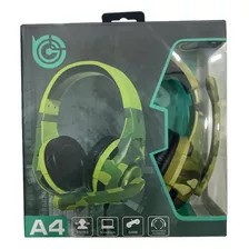 Audífonos Diadema Gamer A4 Camuflada Ps4 Xbox One Pc Switch