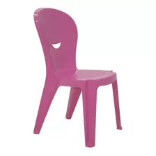 Cadeira Infantil Tramontina Vice Em Polipropileno Rosa