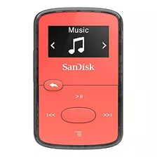 Reproductor Mp3 Sandisk Clip Jam De 8 Gb, Rojo