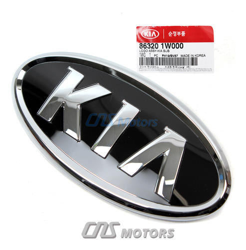 Genuine Front Grille Kia Logo Emblem For 2012-2015 Kia R Ddf Foto 2