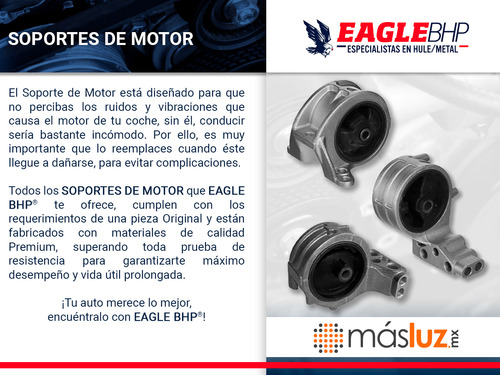 1) Soporte Motor Del Der Nissan Ad 1.6l 4 Cil 90/91 Eagle Foto 5