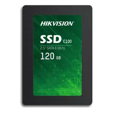 Ssd Hikvision 120gb 2.5 Pol Sata - Ss130 Cor Preto