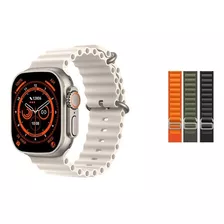 Smartwatch Hello Watch 2 Upgrade 2023 Serie 8 1gb +3 Correas