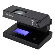 Detector De Billetes Falsos Uv Gadnic C-15 Homologado