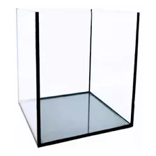 Aquário Cubo 25x25x25 15litros Ideal Para Peixes E Plantas