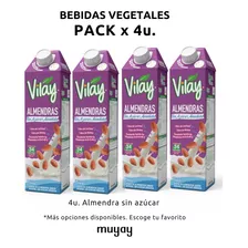 Pack 4 Leches Vegetales Vilay 1 Lt - Bebidas Vegetales