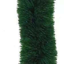 Festão Enfeite De Natal 11 Fitas Verde 7cm X 5m Magizi