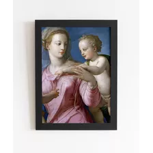 Quadro Agnolo Bronzino Sagrada Família 1640