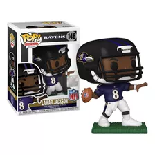 Funko Pop! Nfl Ravens - Lamar Jackson #146 Caja Dañada