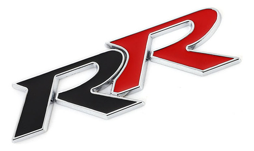 Foto de 3d Metal Rr Logo Emblema Trunk Badge Para Honda Civic Accord