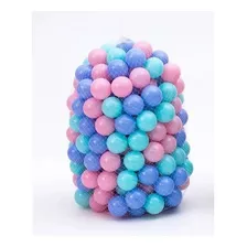 Pack 50 Pelotas Plásticas Para Piscina Colores Pasteles