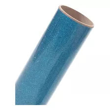 Vinilo Termotransferible 30x100cm Glitter Máximo Brillo Aqua