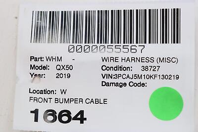 Infiniti Qx50 Wire Harness (misc) Front Bumper Cable Yyz Foto 8