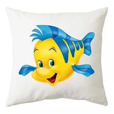 La Sirenita Pez Flounder Almohadon Friki Tu Eres