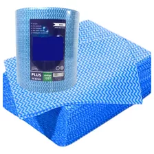 Pano Para Limpeza Multiuso Tipo Perfex Rolo 300metros Azul