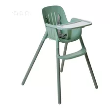 Cadeira De Refeiçao Poke Frosty Green Até 15kg- Burigotto