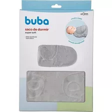 Saco De Dormir - Baby Soft Cinza - Buba