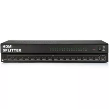 Splitter Divisor Hdmi 1 Entrada × 16 Saídas 1080p Full Hd 3d