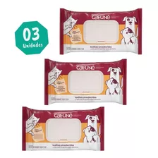 Toalhas Umedecidas Da Cafuné P/ Cães E Gatos - Kit C/3 = 150