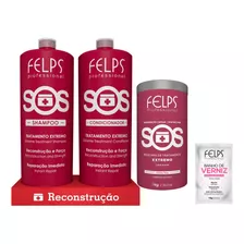 Felps Kit Sos Shampoo & Cond + Máscara Tratamento Extremo 