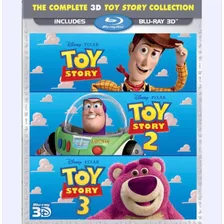 Toy Story 3d Blu-ray Trilogía