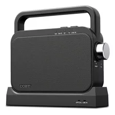 Coby Amplificador Auditivo Digital Inalámbrico, Altavoz De. Color Negro