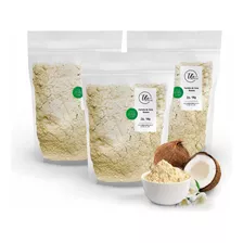 Combo Farinha De Coco Branca 3 Kg