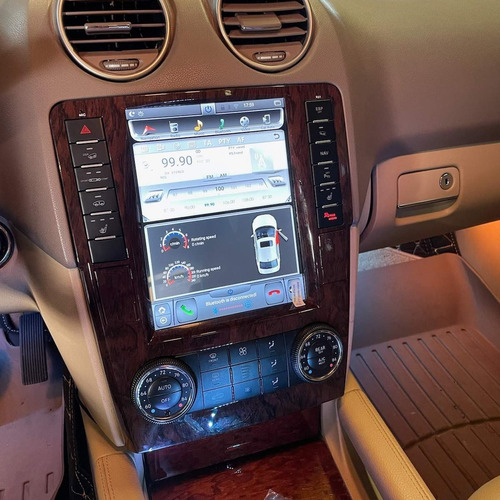 Tesla Android Mercedes Benz Ml Gl 05-12 Gps Radio Carplay Hd Foto 9
