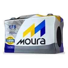Bateria Efb Moura 110/115/120amp 72a/h. Colocada
