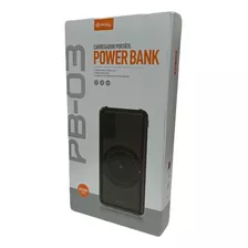 Carregador Portátil Sem Fio Power Bank 10.000 Mah Pb-03