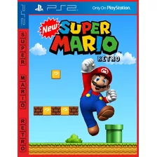 Super Mario Bros Retro Ps2 Patch Dvd Box