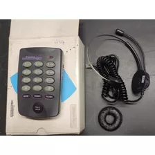 Headset Com Base Discadora Practica T100 Novo
