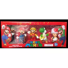 Combo De 5 Piezas Súper Mario Banpresto