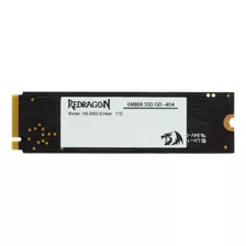 Ssd M.2 1tb Nvme Pcle 3.0 Ember 2100mbs/1800mbs Redragon Cor Preto