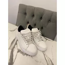 Zapatillas Zara Blancas Tipo Mcqueen