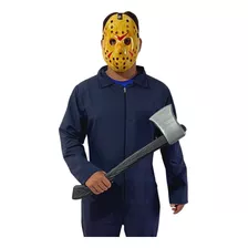 Fantasia Do Jason Filme De Terror Medo Perigo Machado