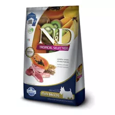 Ração N&d Tropical Selection Cão Adulto Mini Cordeiro 2,5kg