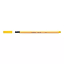 Caneta Point 88 Fine 0,4 Stabilo - Amarela Cor Da Tinta Amarelo Cor Do Exterior Amarelo