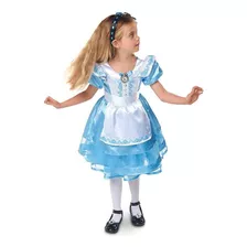 Vestido Alice No Pais Das Maravilhas Originsal Disney Store