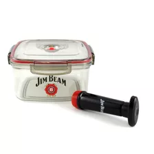 Contenedor Con Sellador Al Vacio Jim Beam