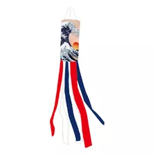 Carpa Japonesa Tubo De Vento Bandeira Pendurado Ornamentos A