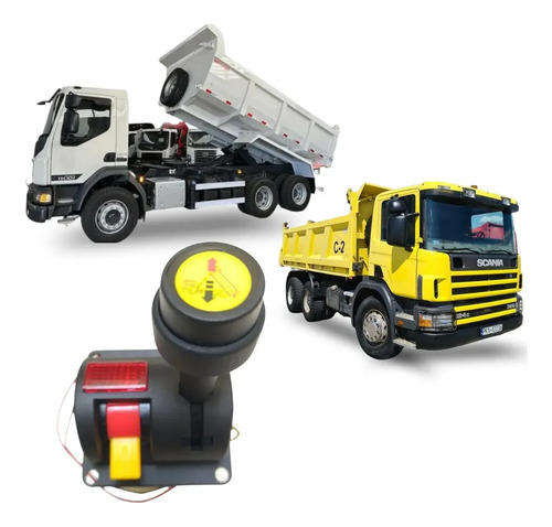 Válvula Do Freio De Mão Basculante Carreta Cod 14750652h