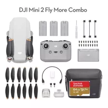 Dji Mini 2 Combo Fly More, Câm. 4k, Gps, Com Anatel E Sd 64g