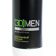 Schwarzkopf 3d Men Shampoo Pelo Anti Caspa X 1000ml