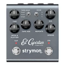 Strymon El Capistan Dtape Echo Pedal V2 Novo C/ Nf Garantia