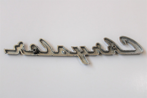 Emblema Chrysler Original Camioneta Clasica Original Auto Foto 2